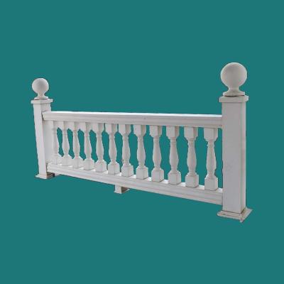 China Hotel baluster polyurethane foam handrail PU baluster mold stairs indoor wooden outdoor balustrade for decorative for sale