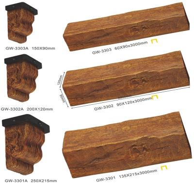 China European\Modern\Middle Eastern\African Wood Beams Large Ceiling Quality Wood Beam Light Large Beams Roof Beam Ideas For Home Hotel Decoration for sale