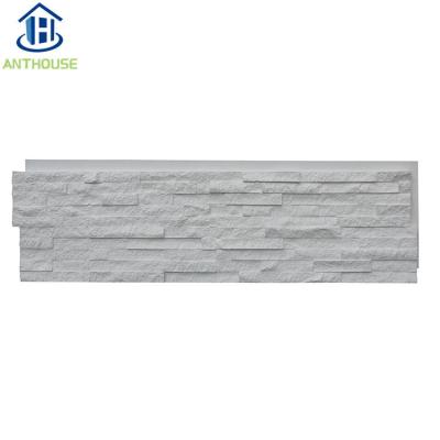 China Wholesale Cheap Artificial Stone Faux Cultured Stone Panel Waterproof Veneer Wall Cladding Panel For Bedroom Wall for sale