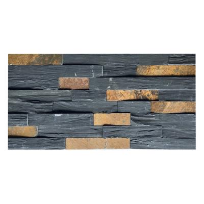 China Contemporary Faux Stone Wall Panels Polyurethane Faux Stone Wall Panels Decorative Plastic Culture Stone Decor for sale