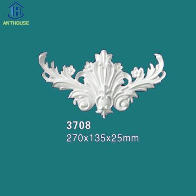 China Waterproof Polyurethane Decorative PU Molding / Veneer Accessories Ornament Accents Interior And Exterior Home for sale