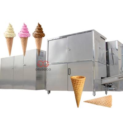 China food & Beverage Factory Automatic Ice Cream Cone Production Line Rolled Sugar Cone Production Line Sugar Cone Machine for sale