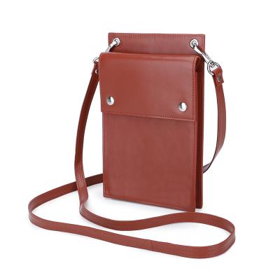 China No Stylish Ladies Phone Wallet Purse With Lanyard Small Women Crossbody Phone Wallet for sale