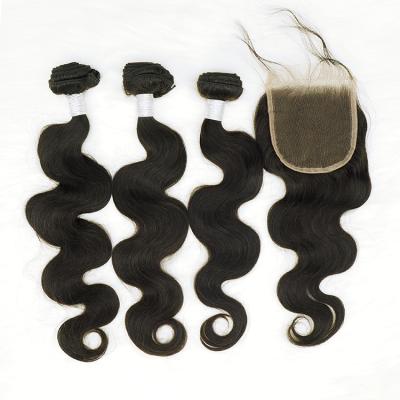 China Body Wave Ready To Ship Wholesale Cuticle Aligned Raw Virgin Indian Hair Vendor for sale