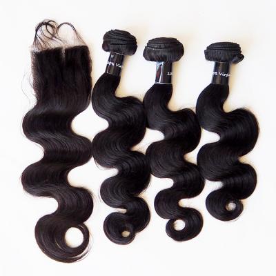 China Body Wave 10A 11A Grade 100% Brazilian Hair Bundles , Wholesale Virgin Brazilian Hair Unprocessed for sale