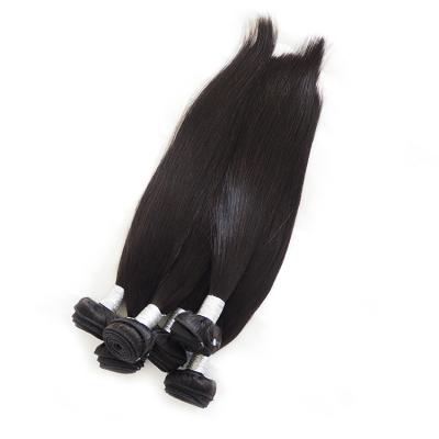 China Beauty Straight Virgin Human Hair Brazilian Hair , Cuticle Aligned Raw Virgin Hair , Hair Weave Bundles for sale