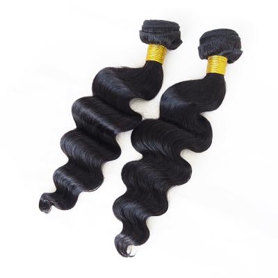 China Loose Deep Wave Body Wave/Brazilian Deep Curly/Body Wave Virgin Hair With Lace Frontal Bundle for sale