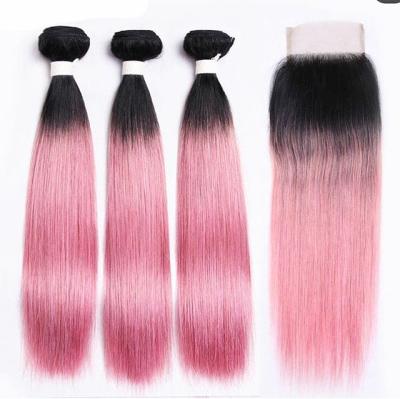 China Latest Body Wave Big Discount Products 24 Inch Hair Gray Hair Extensions Hair Weft Blue Pink Blonde for sale