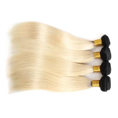 China Hot Russian Blonde Double Drawn Cuticle Body Wave Blonde Color Hair Extension 22