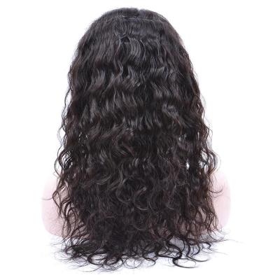 China Good Quality Durable Virgin Full Cuticle Straight Aligned No Tangle No Full Lace Shedding High Density Full Lace Wig for sale