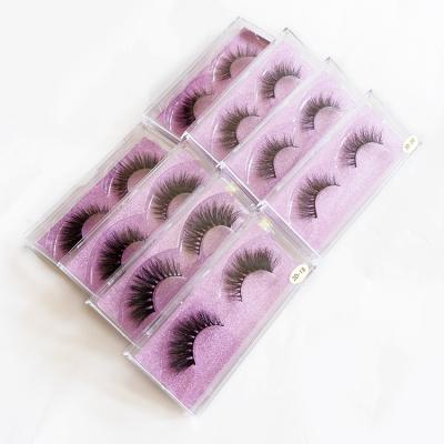 China Full Strip Lashes 100% Real Siberian Mink Strip Eyelash Custom Hand Made 3D Silk Magnetic Eyelashes for sale