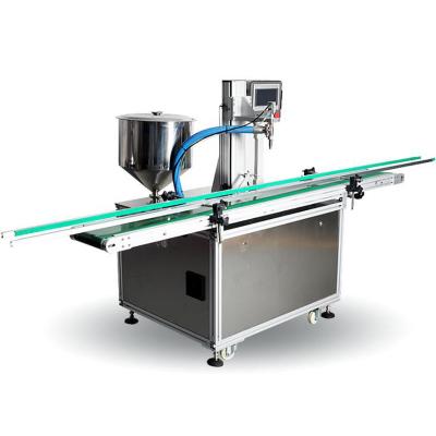 China Work Efficiently Pneumatic Honey Filling Machine A02 Paste Liquid Filling Machine For Cream Thin Food for sale