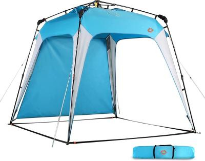 China Straight Bracing Type Portable Outdoor Tent For Beach Traveling Fishing Camping Hiking for sale