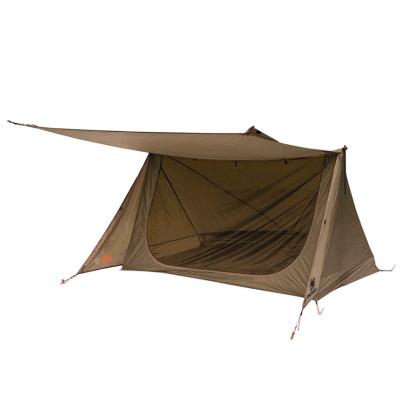 China Outdoor Portable Waterpoof Triangle Tent Camping Bushcraft Shelter Waterproof for sale