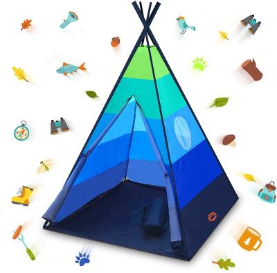 China Easy Set Up Portable Pop Teepee Kids Play Tent For Indoor And Outdoor for sale