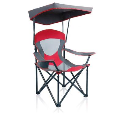 China Best Contemporary Outdoor Portable Beach Camping Chair Manufacturer Sunshade Hiking Heavy Duty Canopy Lounger for sale