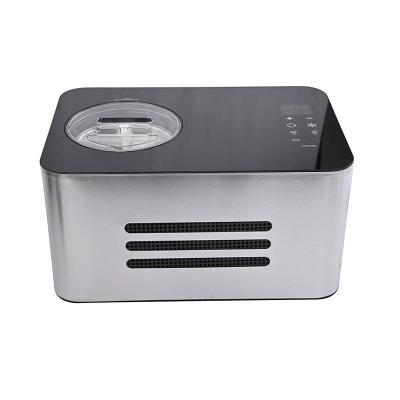 China 1.5L Mini Household Ice Cream Maker Soft Serve Ice Cream Make Machine With Compressor for sale