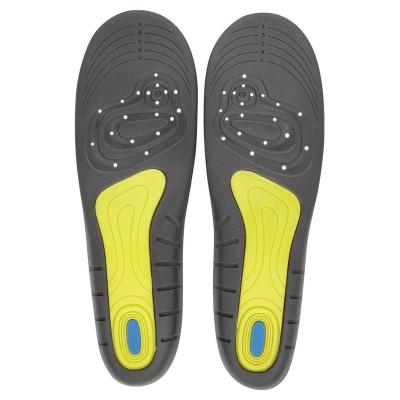 China Comfortable Shock Absorption and Massage Insoles Gel Activ Memory Foam Shoe Insoles for sale