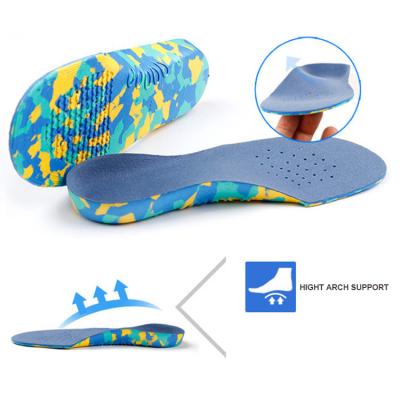 China Comfortable and Breathable Kids EVA Orthopedic Insoles for Kids Shoes Foot Arch Support Pads Correction Flat Orthotic Health Feet Care for sale