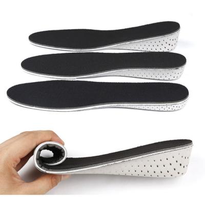 China 2018 Eco-Friendly And Breathable Super Shock Absorption EVA Height Increase Insole Of Comfort With Soft Foam for sale