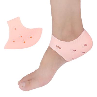 China Gel Heel Sock Protector for Dry Cracked Skin Moisturizing New Arrival Foot Pain Relief Heel Sock Soft and Comfortable Foot Heel Protectors for sale