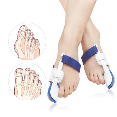 China Comfortable Adjustale Amazon Hot Selling Day and Night Large Toe Straightener Splint Bunion Pain Relief Corrector for sale