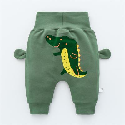 China 2021 Summer Breathable Baby Cartoon Newborn Harem Pants High Waist Pants Baby Boy Pants Cotton Clothes PP Pants Toddler Bottoms for sale