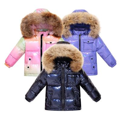 China Baby Boy Leather Jacket Winter Original Children's Clothing Coat Boys Breathable Girls Clothes Boys Parka Kids Jackets Coat Down Snowsuit for sale