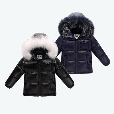 China Baby Boy Bomber Jacket Boys Winter Windproof Coat 90% Down Jackets Children's Clothing Snow Wear Kids Outerwear Boy Clothes Girls Jackets for sale