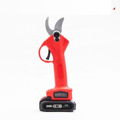 China 2021 Best-selling anti-skid handle 32mm cordless electric shears with 2 rechargeable 2ah lithium batteries for sale