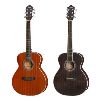 China Sapele Travel Guitar Wholesale OEM Acoustic Guitar 36 Inch Mini Guitar For Beginners Student for sale