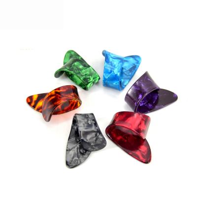 China Custom Wholesale Guitar Musical Instrument Accessories Guitar Thumb Finger Picks for sale