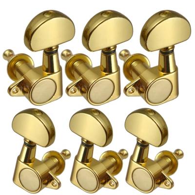 China Guitar Fully Enclosed Guitar Gold Tuning Pegs Machine Head For Acoustic Electric Guitar for sale