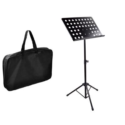 China Metal Amazon Music Sheet Base Professional Folding Portable Stand With Carrying Bag for sale