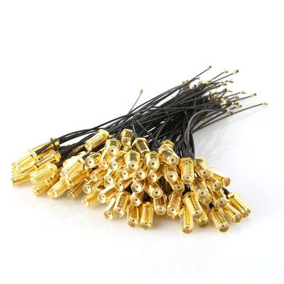 China 100%Bare Hot Sale Waterproof Line Antenna Pigtail Copper IPEX Terminal Connection Cable for sale