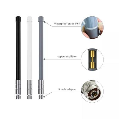 China 600-2700MHz Flexible Omnidirectional Outdoor Antenna Mimo Fiberglass Waterproof Antenna for sale