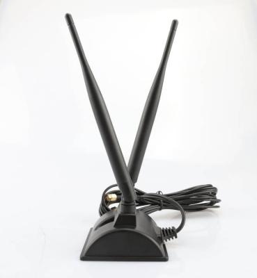 China 2400-2500/5150-5850MHz 2.4G 5.8G Antenna , 2.4GHz+5.8GHz Dual Band Router WiFi Antenna 196MM for sale