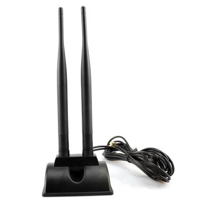 China 2.4g wireless wifi 5dbi antenna with sma Omni directional rubber duck foldable antenna for 196MM router for sale