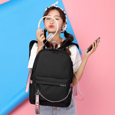 China With USB Hot Sale Fashion Colorful Multifunctional Women Backpack Fashion Design Girls School Backpack Kids Backpack for sale