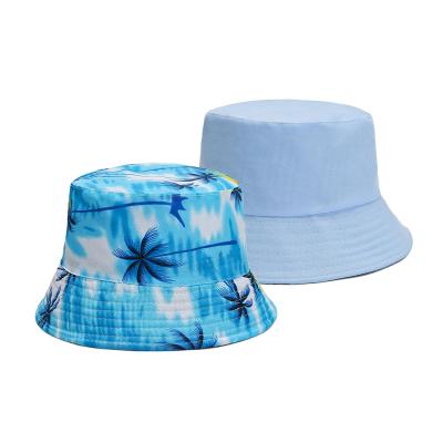 China OEM-ODM 100% Custom Sales Double Side Logo Sunshade Reversible Cotton Twill Golf Sun Visor Sports Summer Hat Bucket Hat for sale