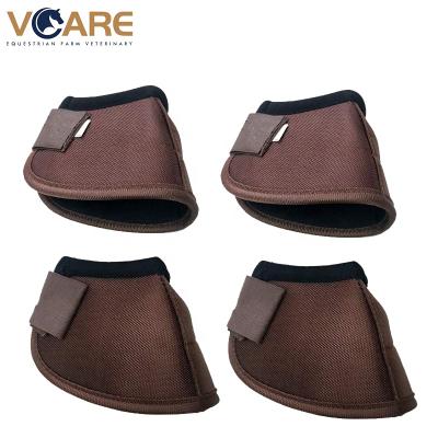 China Fashionable Fast Delivery Drop Shipping Sweat Absorb Durable Stability Anti-rotation Horse Hoof Protection Bell Boots Vcare Supplier for sale