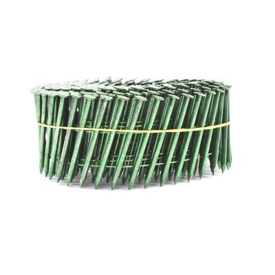 China Pallets Making Pallet Coil Nails For Multifunctional Electric Galvanized Plywood Pallets Smooth Leg Coil Nails for sale