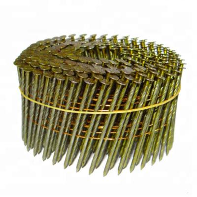 China Pallets Making Spiral Leg Pallet Coil Nails Factory Direct Galvanized for sale