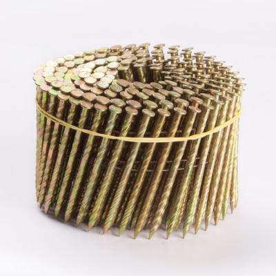 China Pallet Making Hot Selling 2.1x38mm Screw Shank Pallet Coil Nails for sale