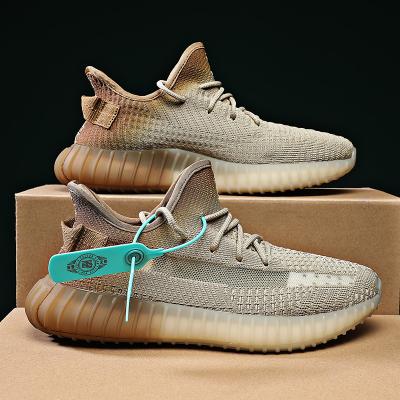 China New fashion sneaker running shoes custom logo men schuh yeezy sneaker man schuh yeezy two gradient v3 sports shoes for 350 yeezy for sale