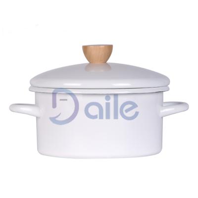 China Sustainable enamel cooking/enamel cooking pots/enamel cookware set for sale