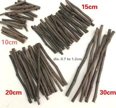 China Craft project dried natural wooden branch of apple tree for decoration, or pets chew sticks for sale