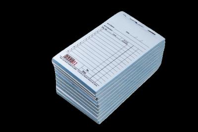 China CT-12A Number Of Sheets 1/2/3 Black Ink English US Guest Check Featuring Carbonless Perforation for sale