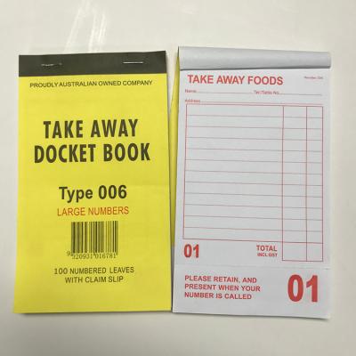 China 006 Simplify Your Work with White Paper Docket Pads 100 Carton Books Availabl for sale