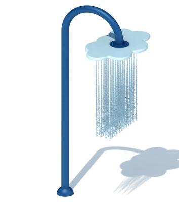 China Outdoor Water Park Water Play Sprinkler Spray Water Structure 304 Stainless Steel Cloud Shaped Shower for sale